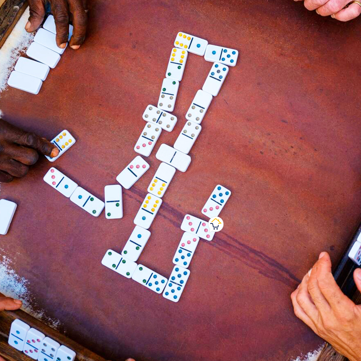 Miniatura 7 de Domino Juego De Mesa Caja Metalica J003